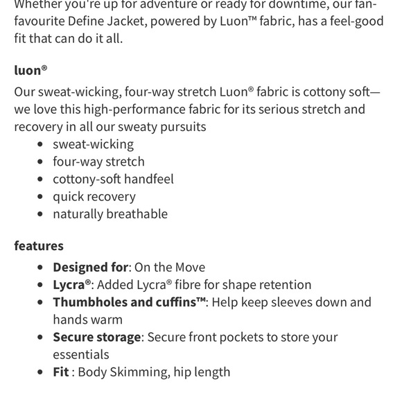 Lululemon Define Jacket - Mulled Wine - Picture 3 of 11